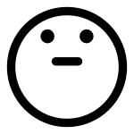 Emoji Look Top SVG Icon